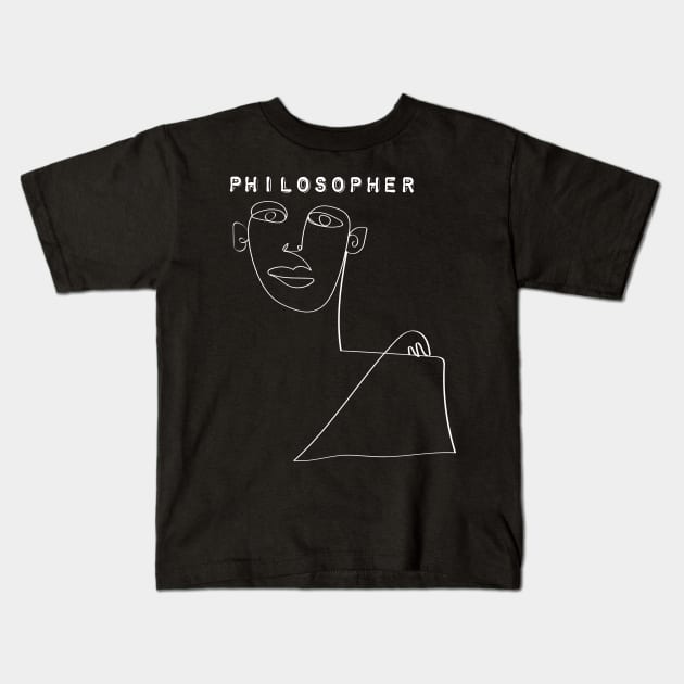 Philosopher Kids T-Shirt by Cleopsys